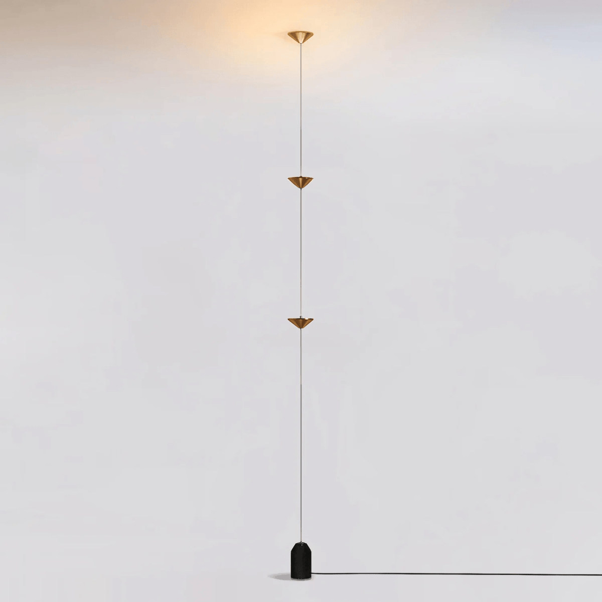 Stella Marble Floor Lamp, 2 lights