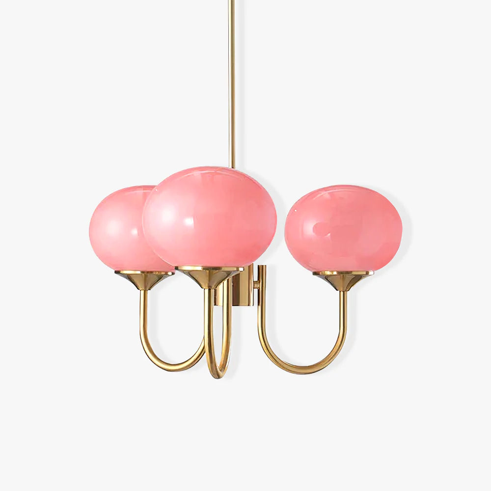 Coco Glass Globe Chandelier, photo 2