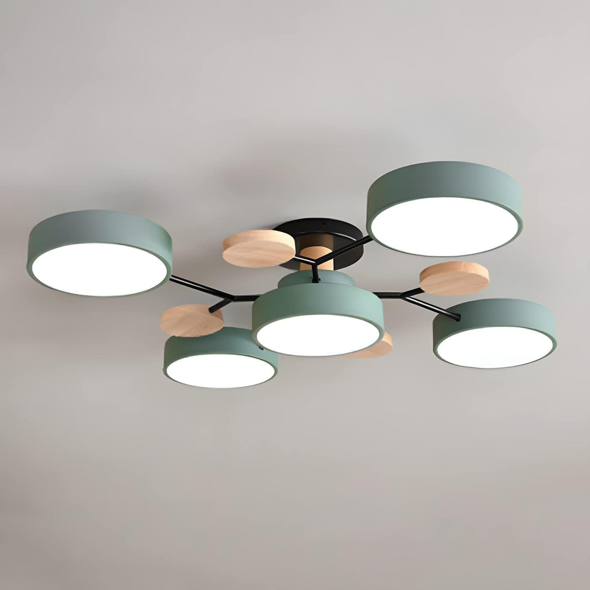 Fern Multi Arm LED Ceiling Light, photo 7