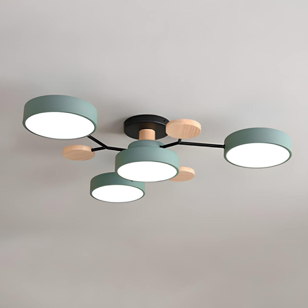 Fern Multi Arm LED Ceiling Light, photo 2