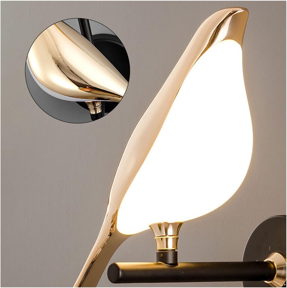 Wren Bird Wall Light, photo 6