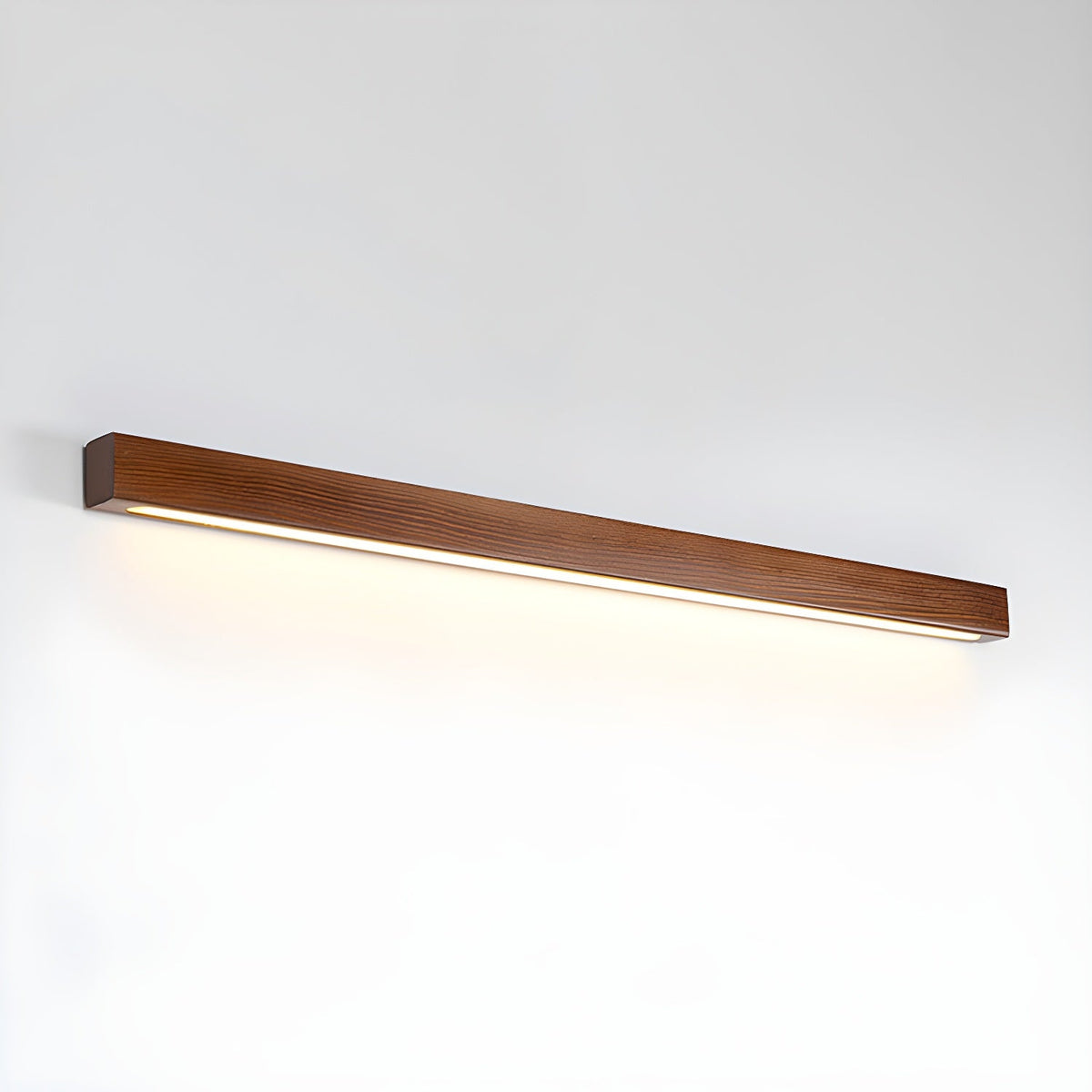 Arden Linear Wood Wall Light, 47.2 inch, Walnut Color