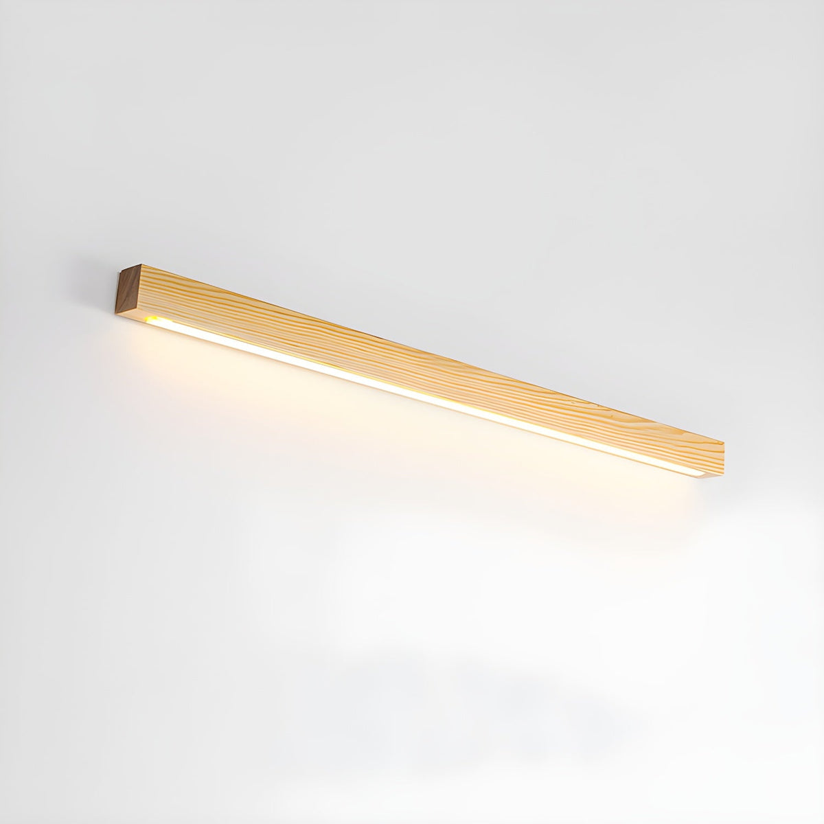 Arden Linear Wood Wall Light, 31.5 inch, Wood Color