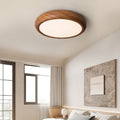 Nils Walnut LED Ceiling Lamp, single color light