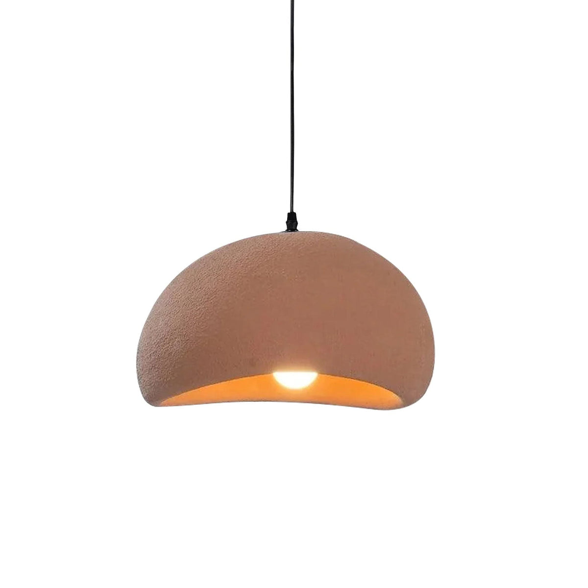 Nova Cloud Pendant Light, Brown, 15.7 inch