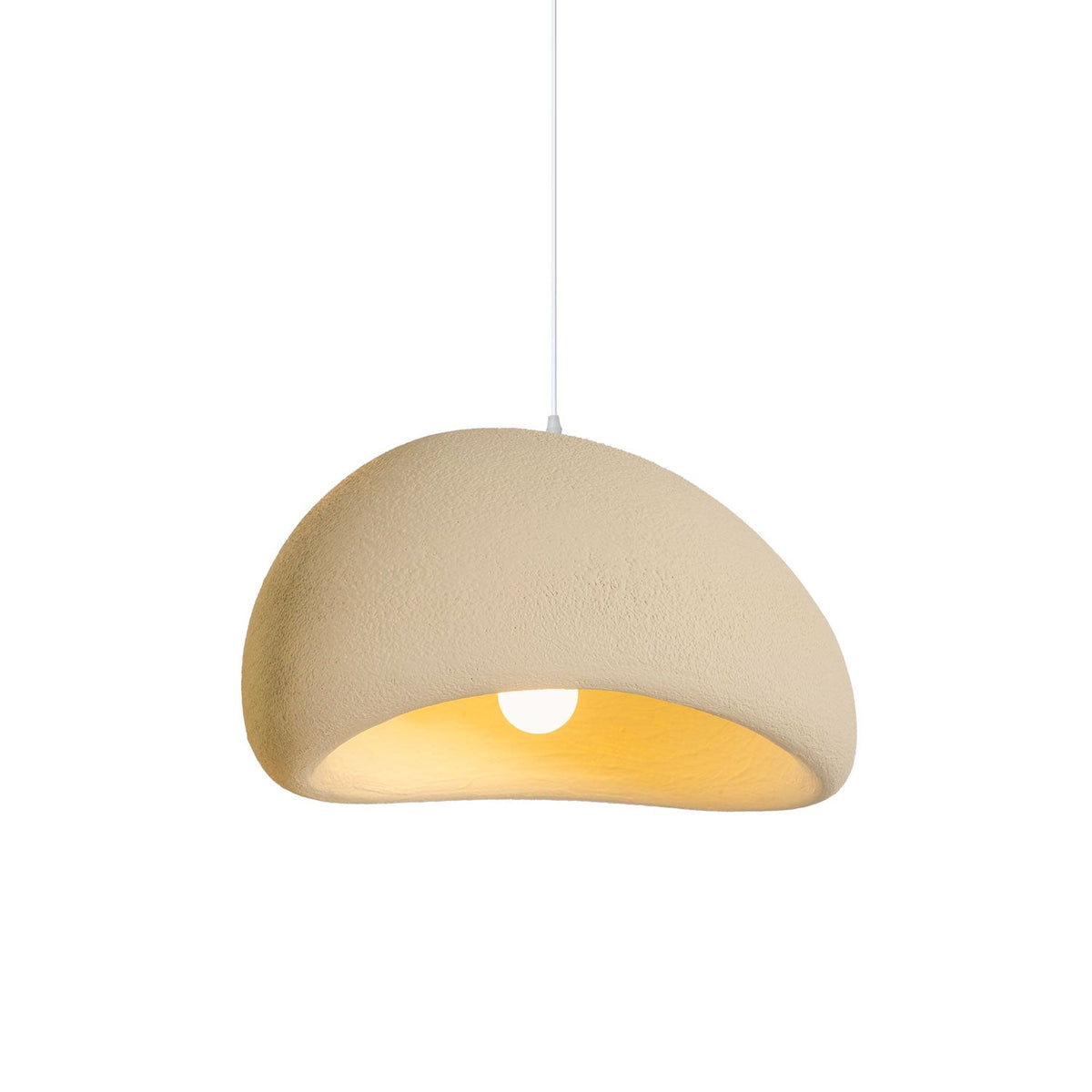 Nova Cloud Pendant Light, Beige, 19.7 inch