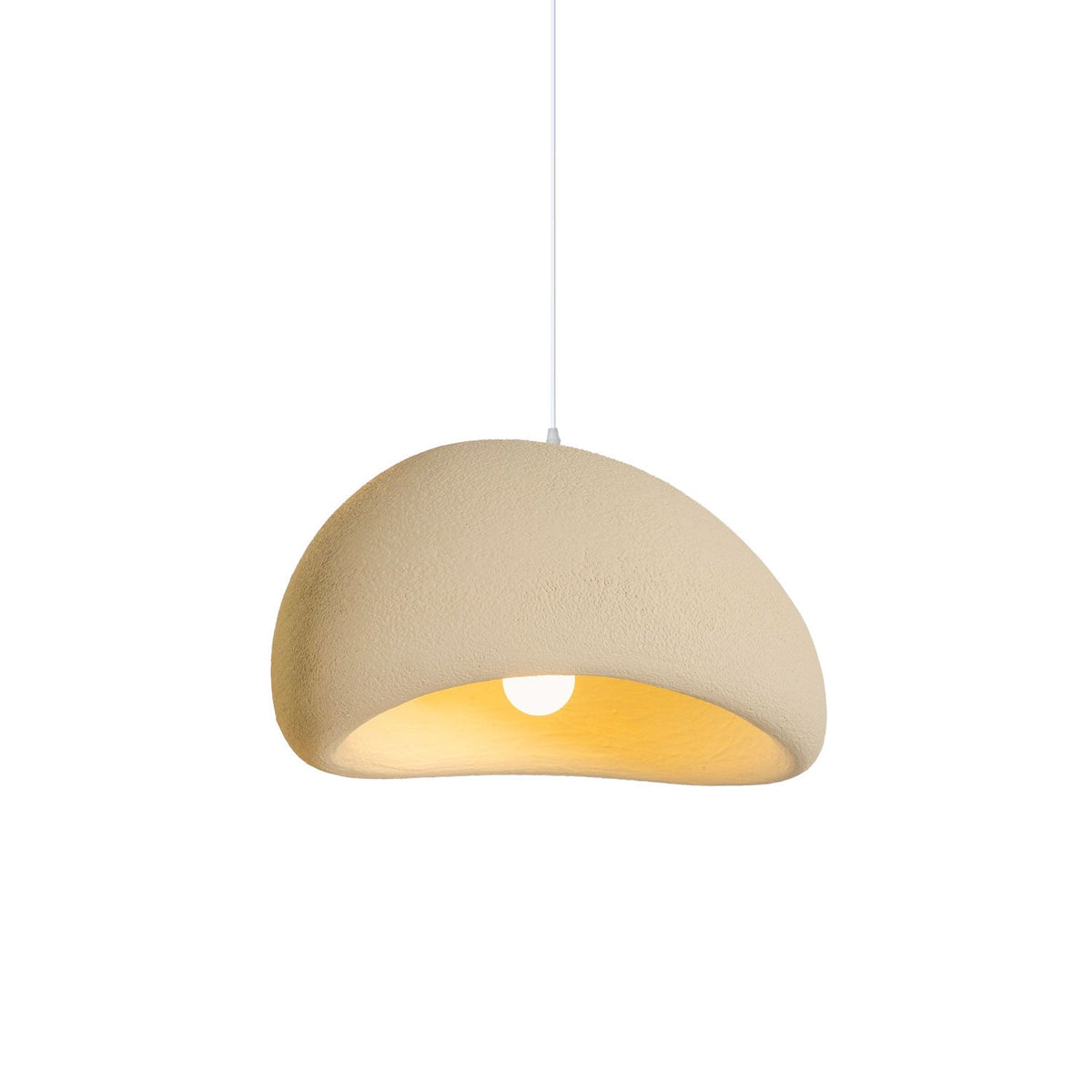 Nova Cloud Pendant Light, Beige, 15.7 inch