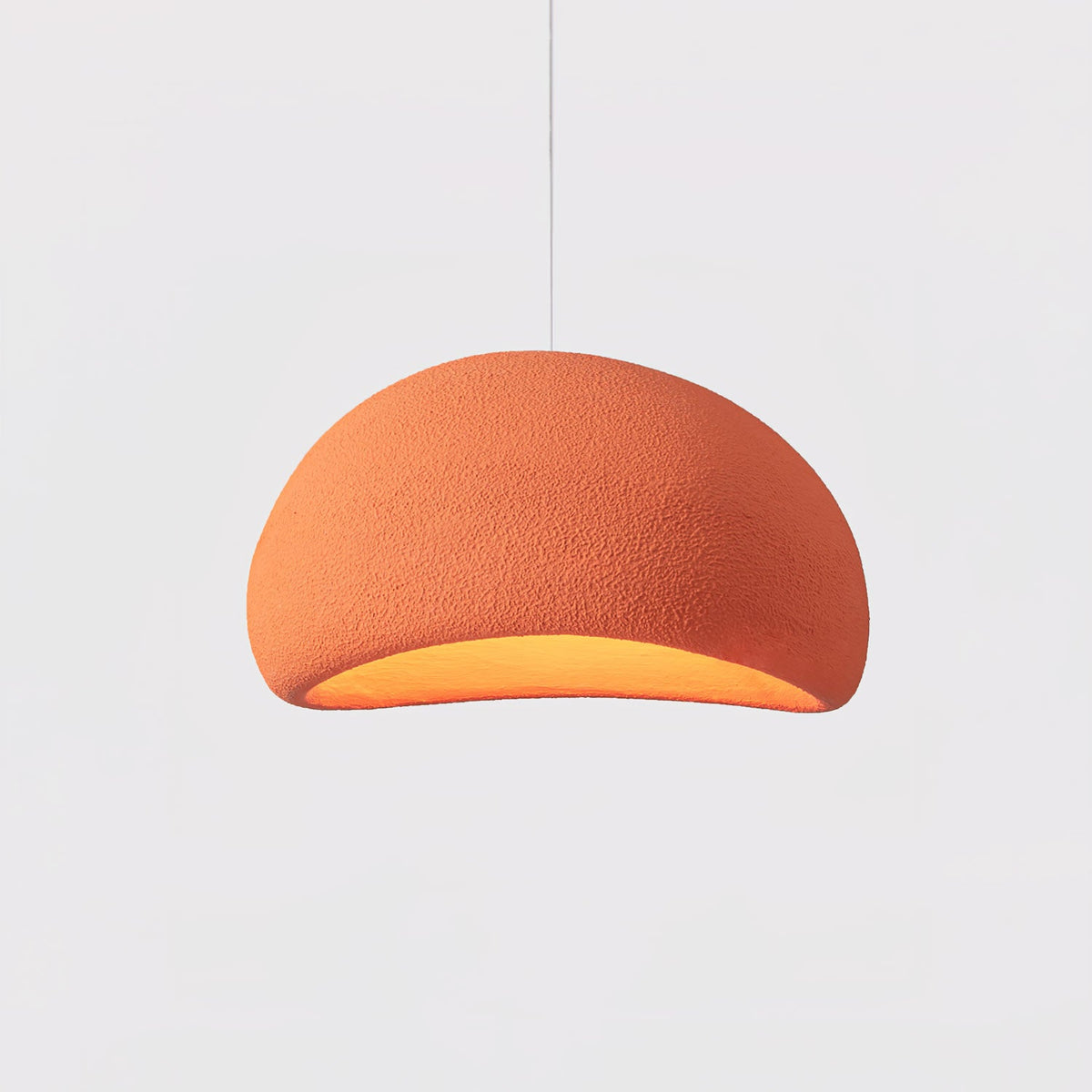 Nova Cloud Pendant Light, Orange, 15.7 inch