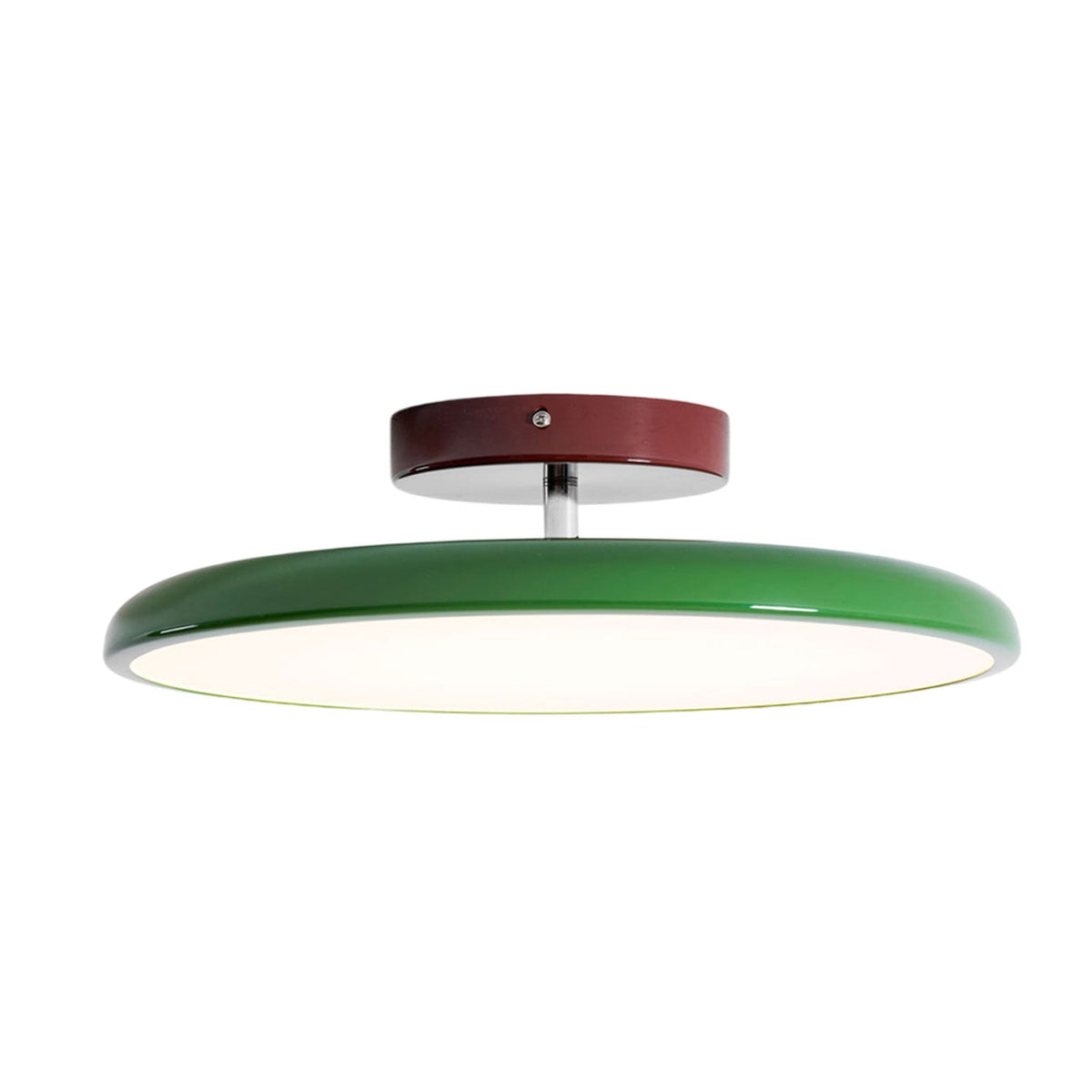 Mila Adjustable Ceiling Lamp, 19.7 inch, Green