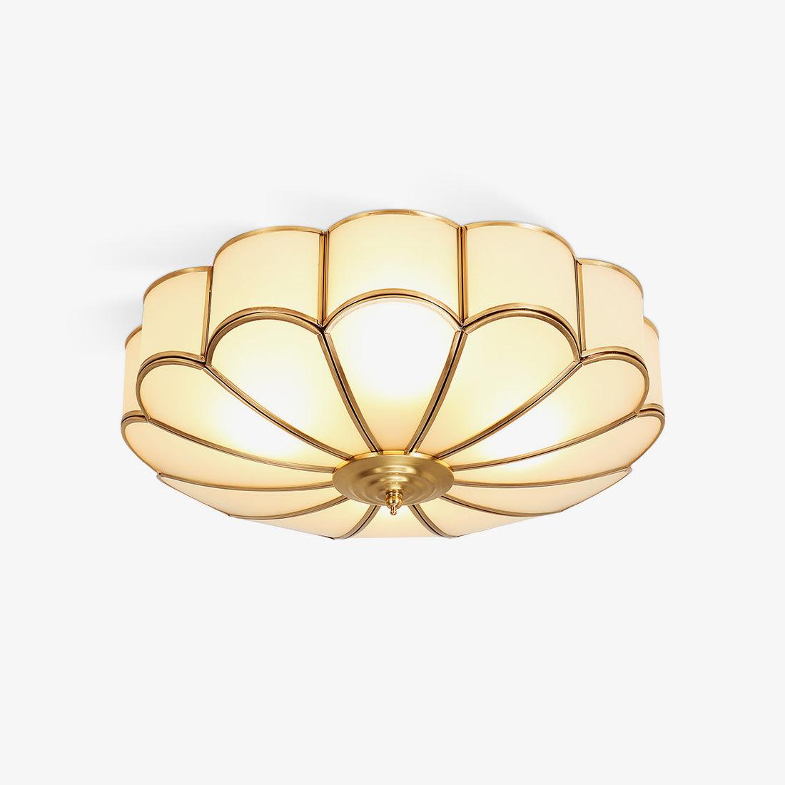 Flora Glass Petal Ceiling Light, photo 2