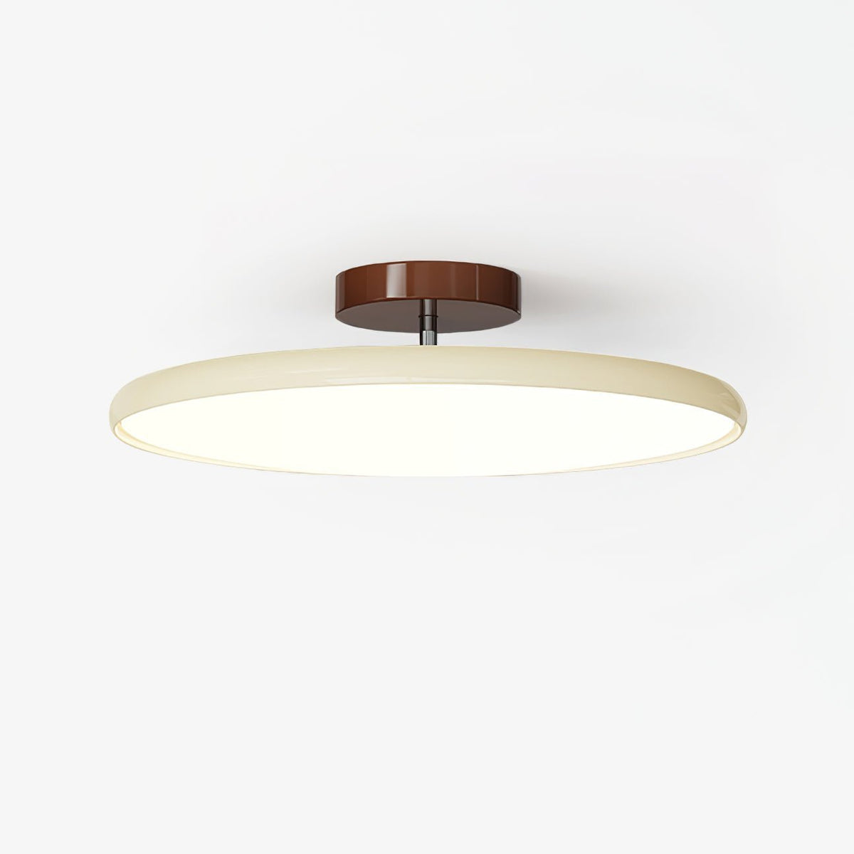 Mila Adjustable Ceiling Lamp, 19.7 inch, Beige