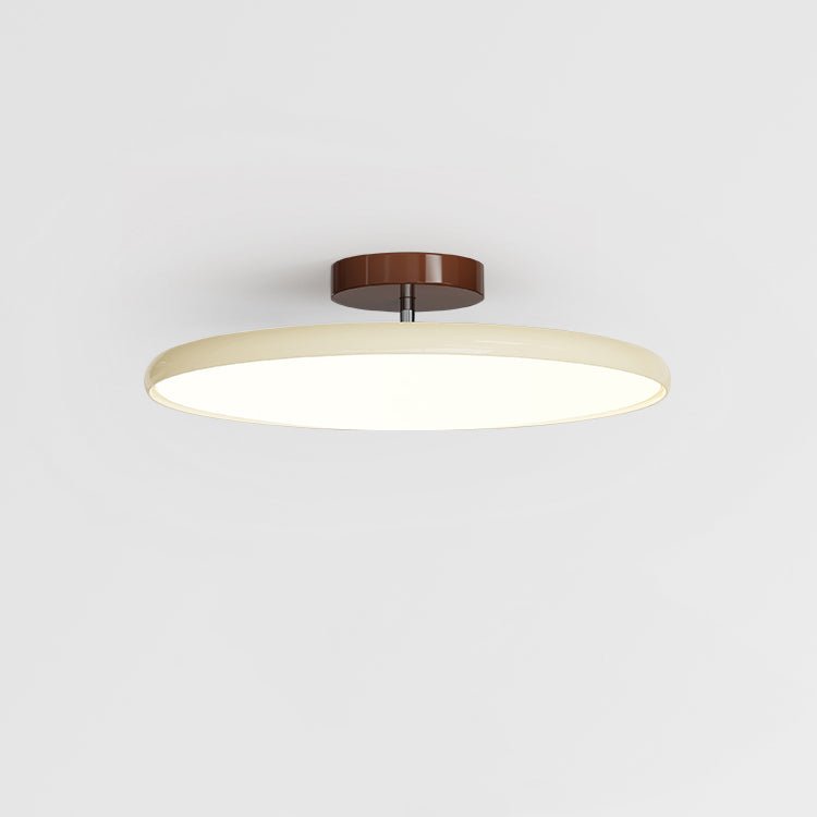 Mila Adjustable Ceiling Lamp, 15.7 inch, Beige