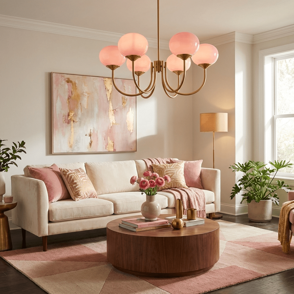 Coco Glass Globe Chandelier, photo 3