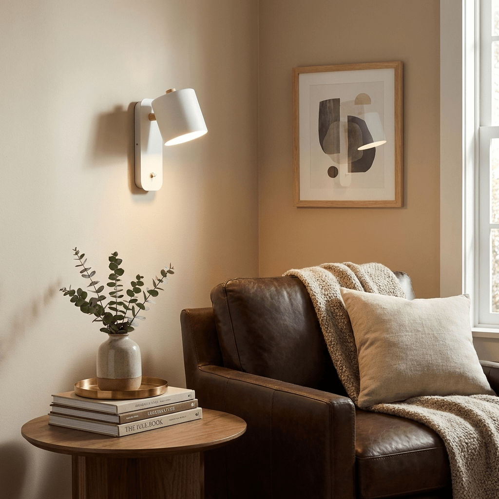 Rhea Rotating Cylinder Wall Lamp, photo 5