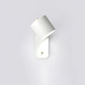 Rhea Rotating Cylinder Wall Lamp, White