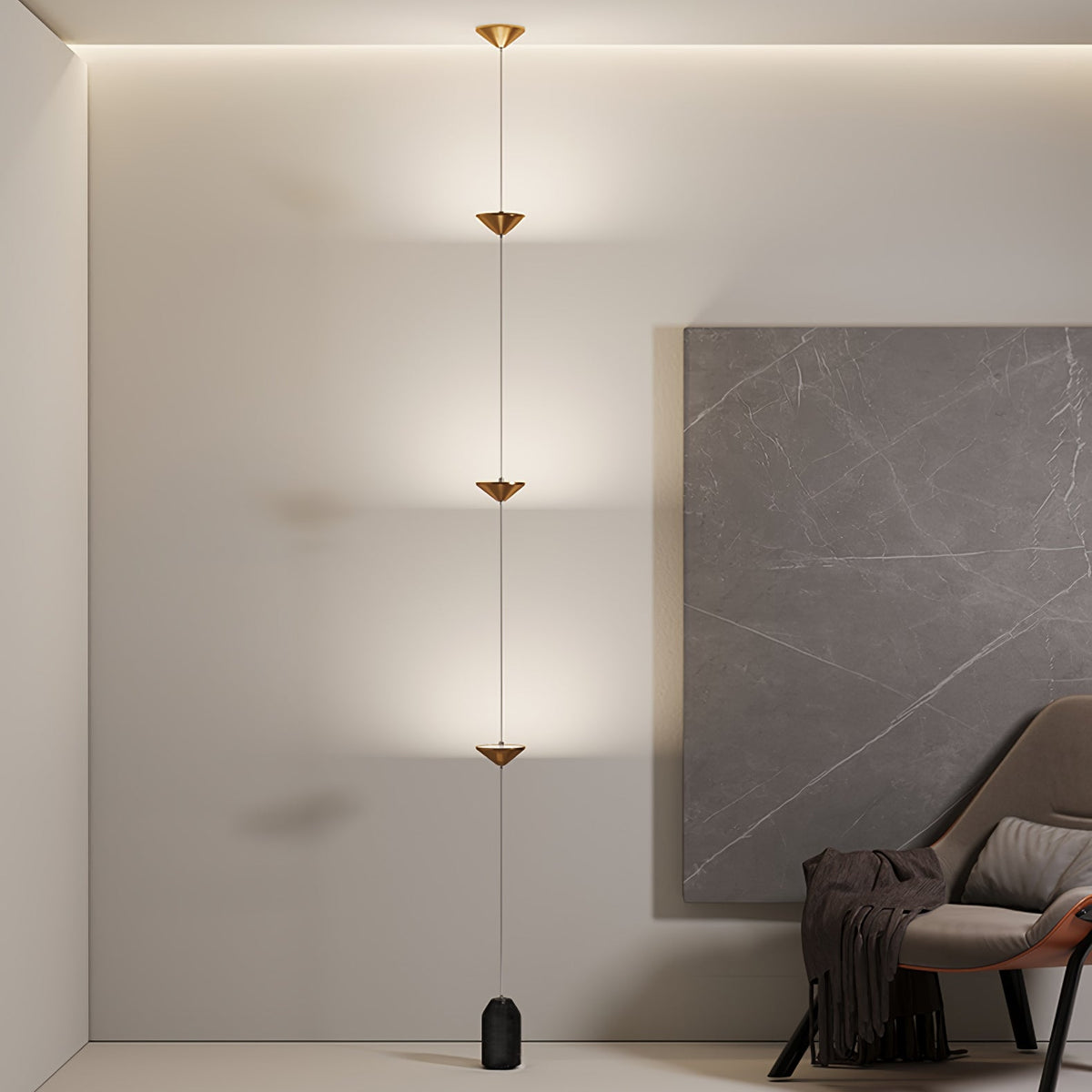Stella Marble Floor Lamp, photo 3
