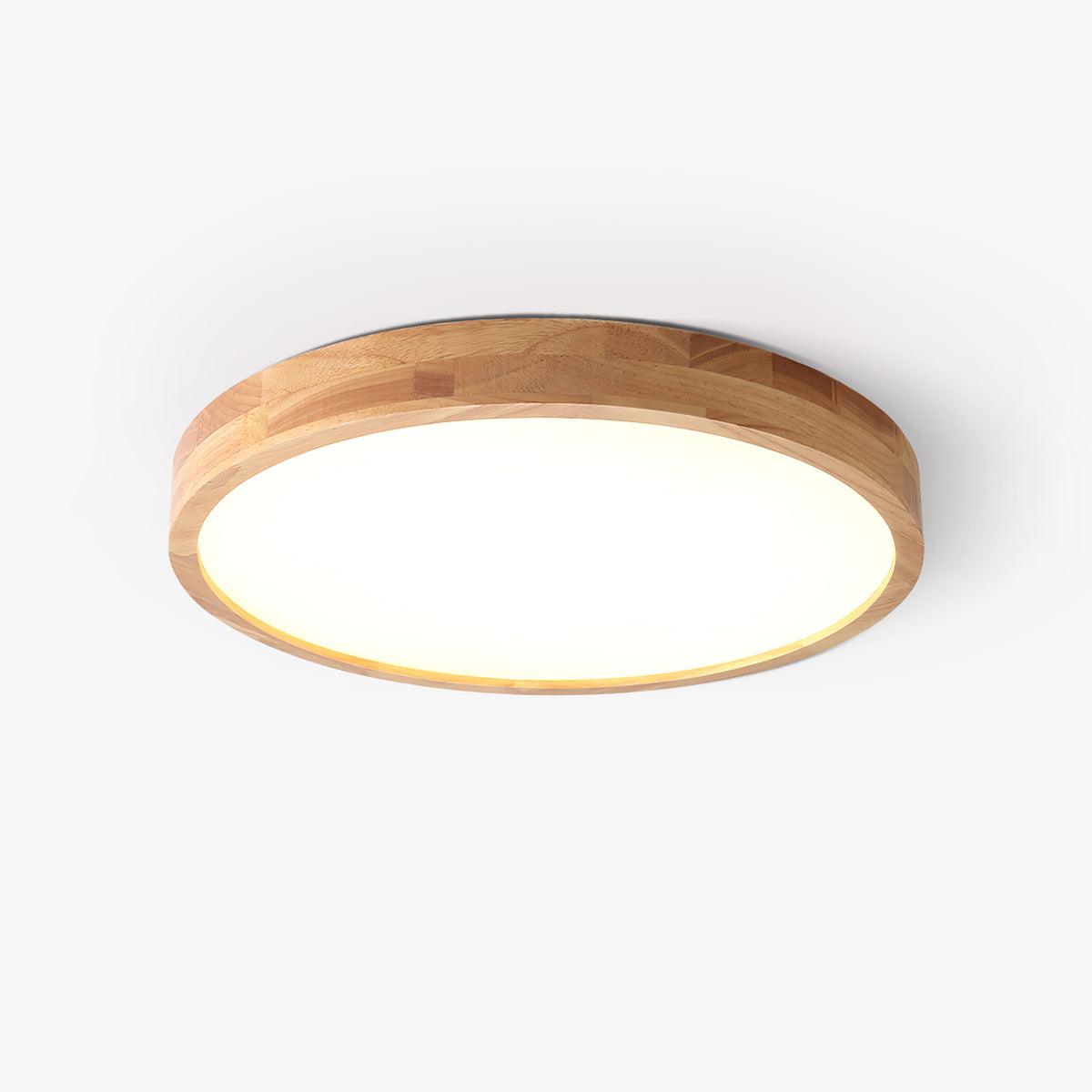 Oslo Wooden Flush Mount Light, photo 2