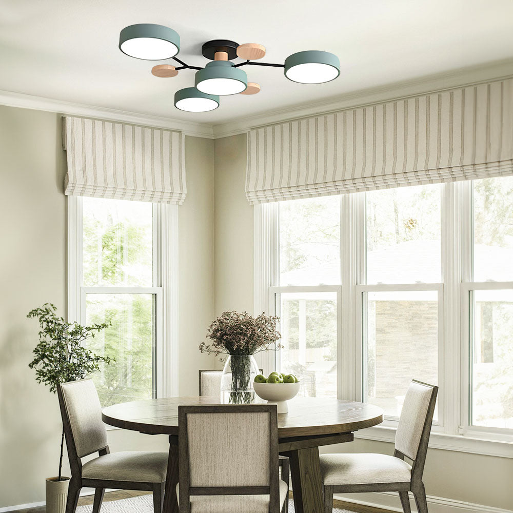 Fern Multi Arm LED Ceiling Light, photo 6