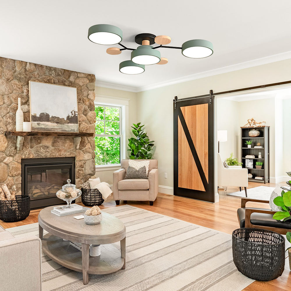 Fern Multi Arm LED Ceiling Light, photo 3