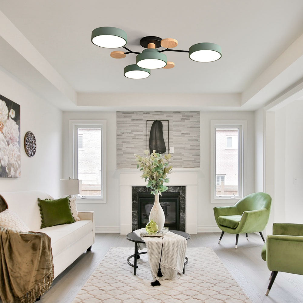 Fern Multi Arm LED Ceiling Light, photo 5