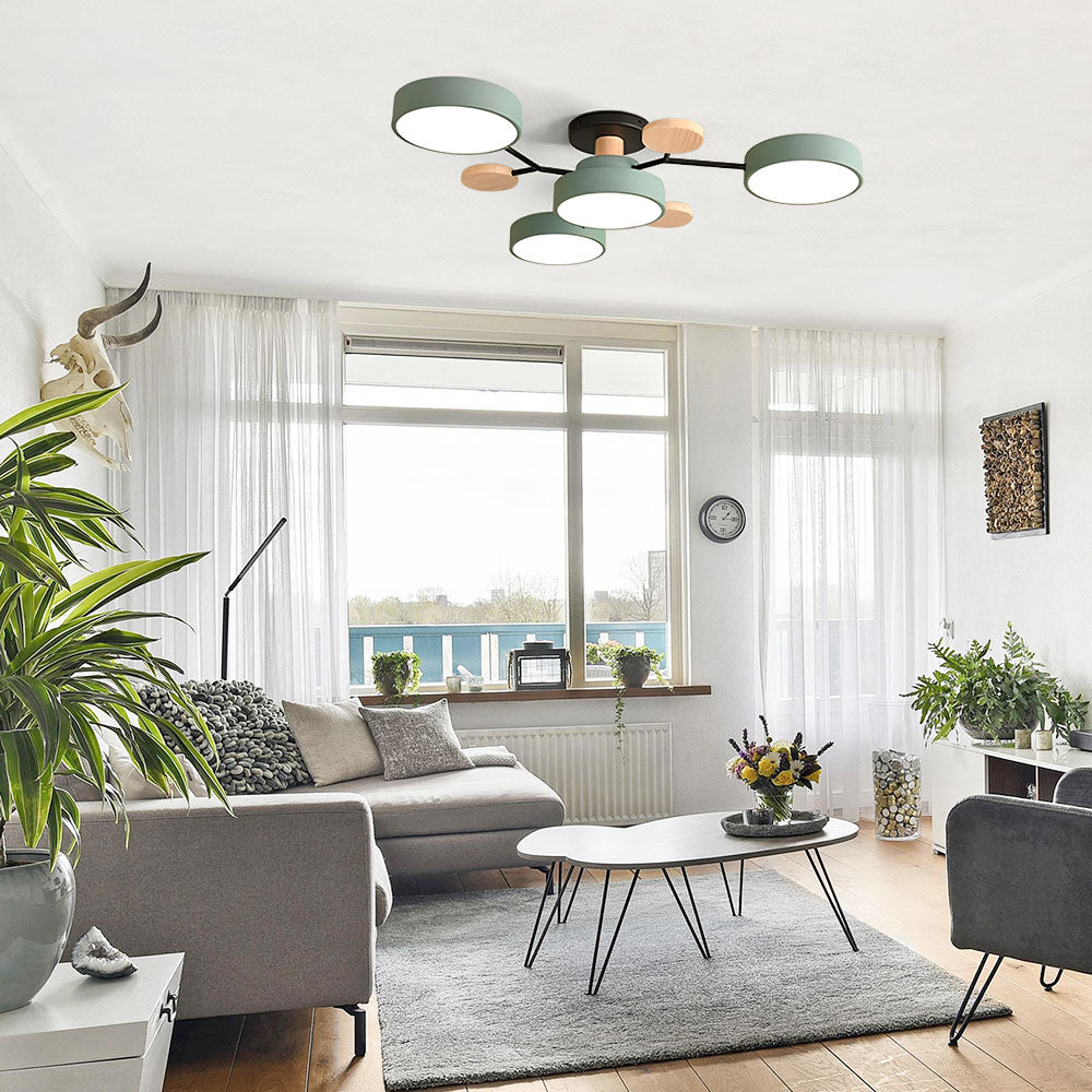 Fern Multi Arm LED Ceiling Light, photo 4