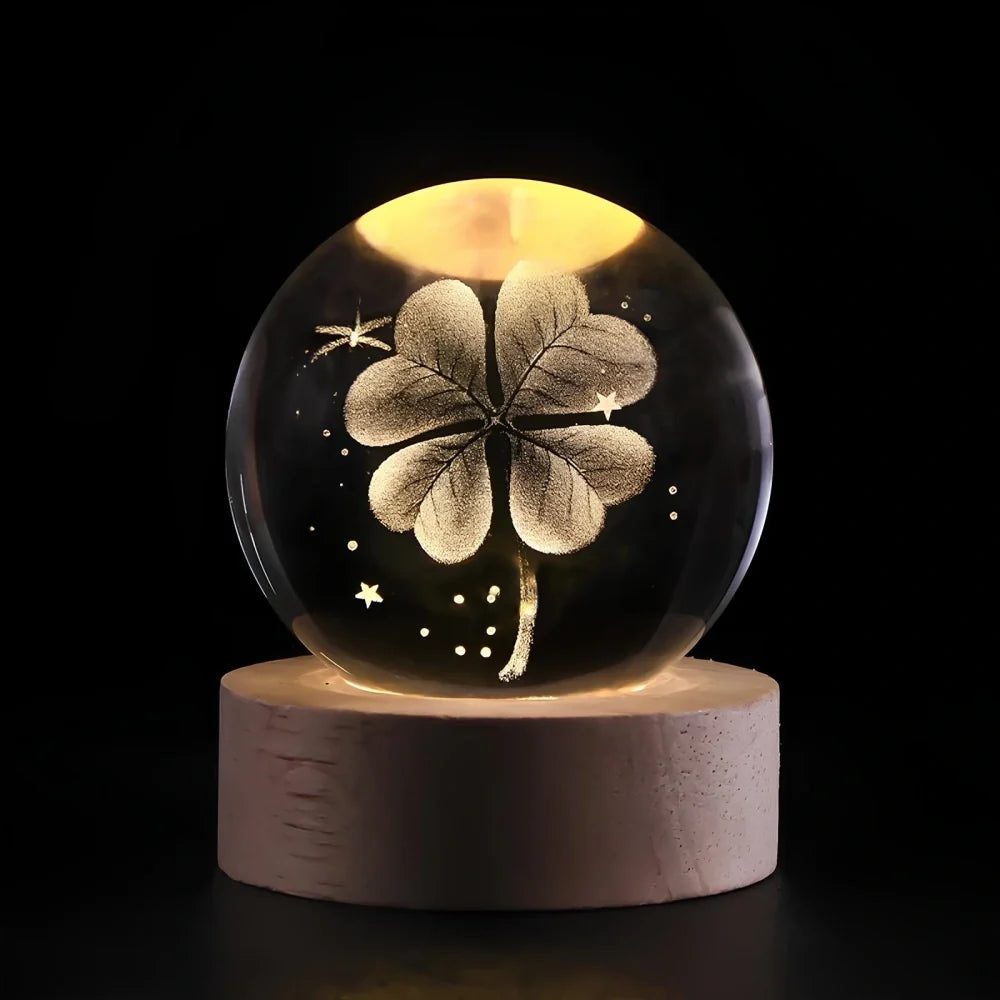 3D Crystal Ball Night Light, view 16