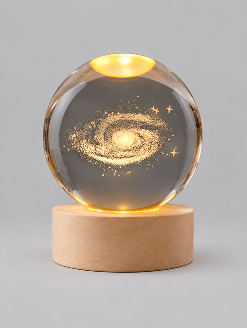 3D Crystal Ball Night Light product photo