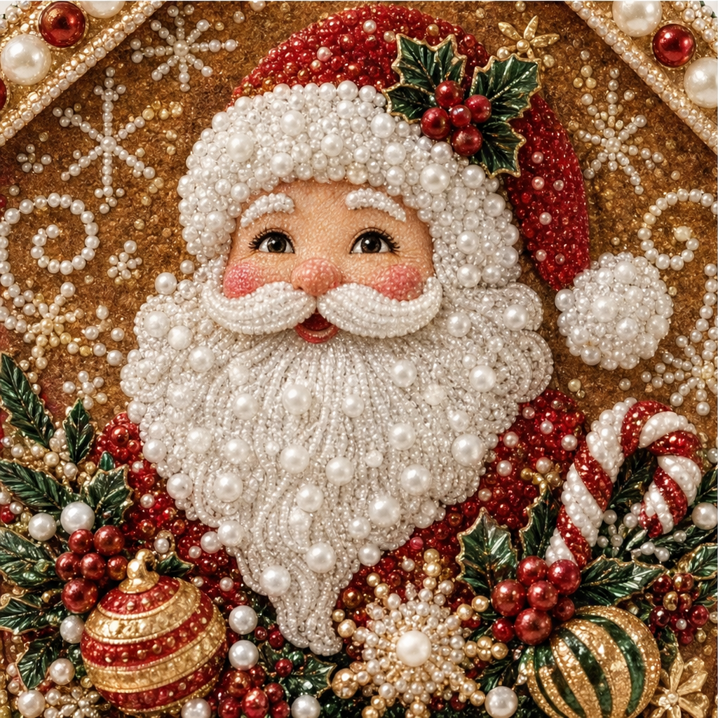 3D Pearl Gingerbread House Craft Kit, view 10