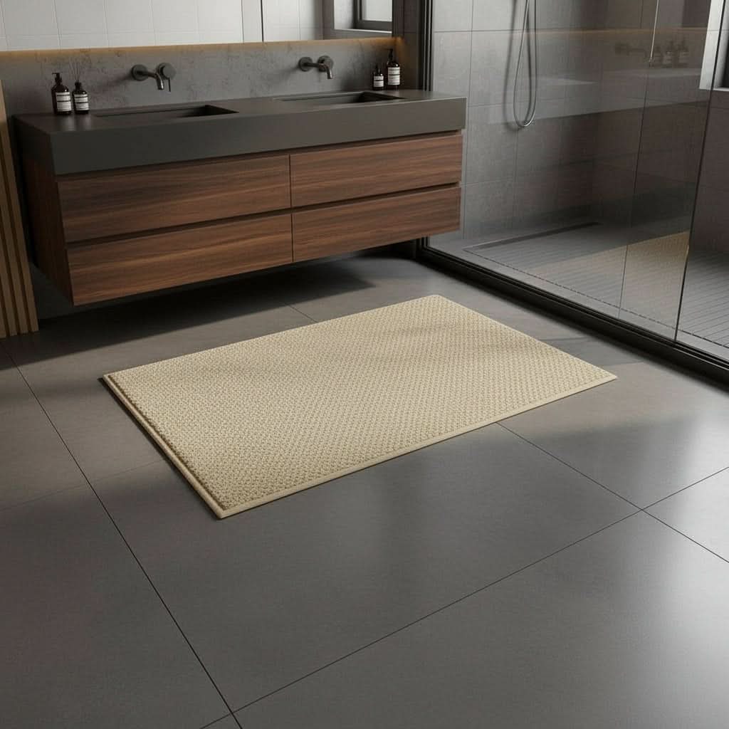 Absorbent Door Mat in beige