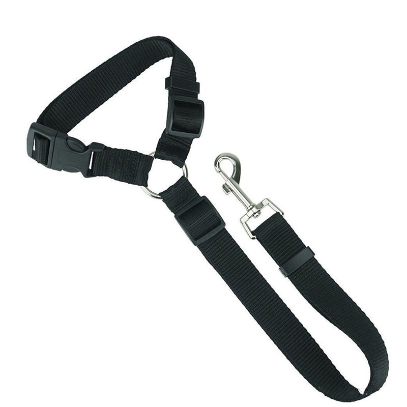 Dog Car Seat Belt in black