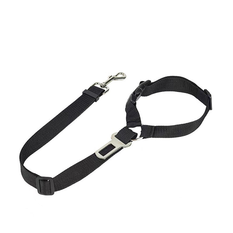 Dog Car Seat Belt in upgraded black