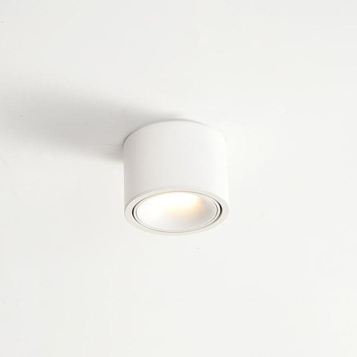 Dimensions of the large 12W surface mount spotlight