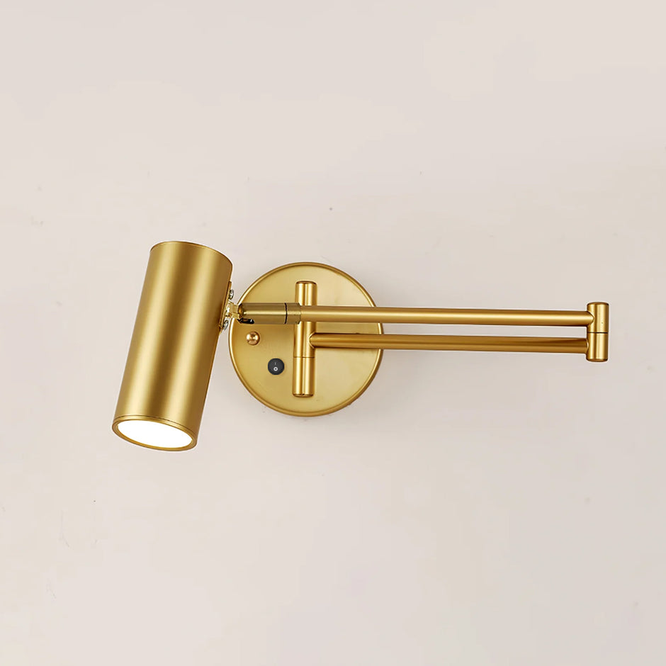 Adjustable Swing Arm Wall Sconce, view 4