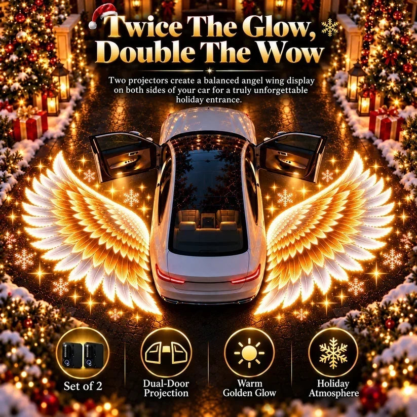 Angel Wing Car Door Projector Lights, view 4