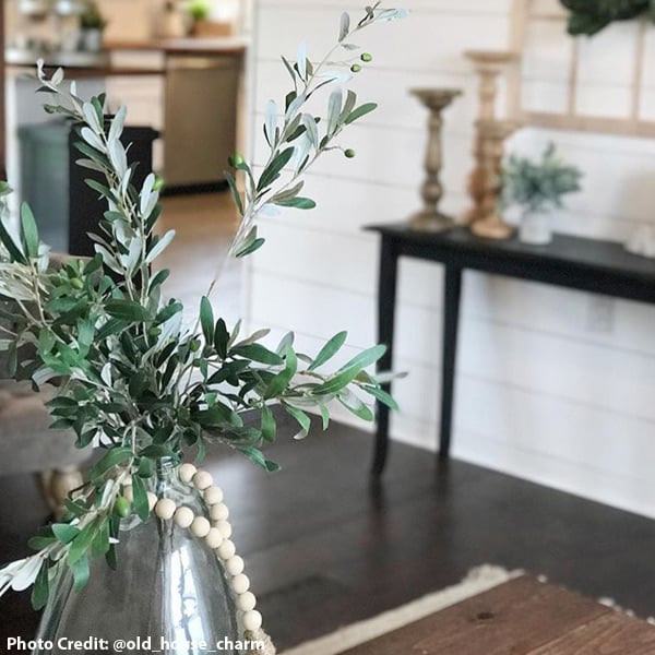 Artificial Olive Stems, Set of 3, view 3