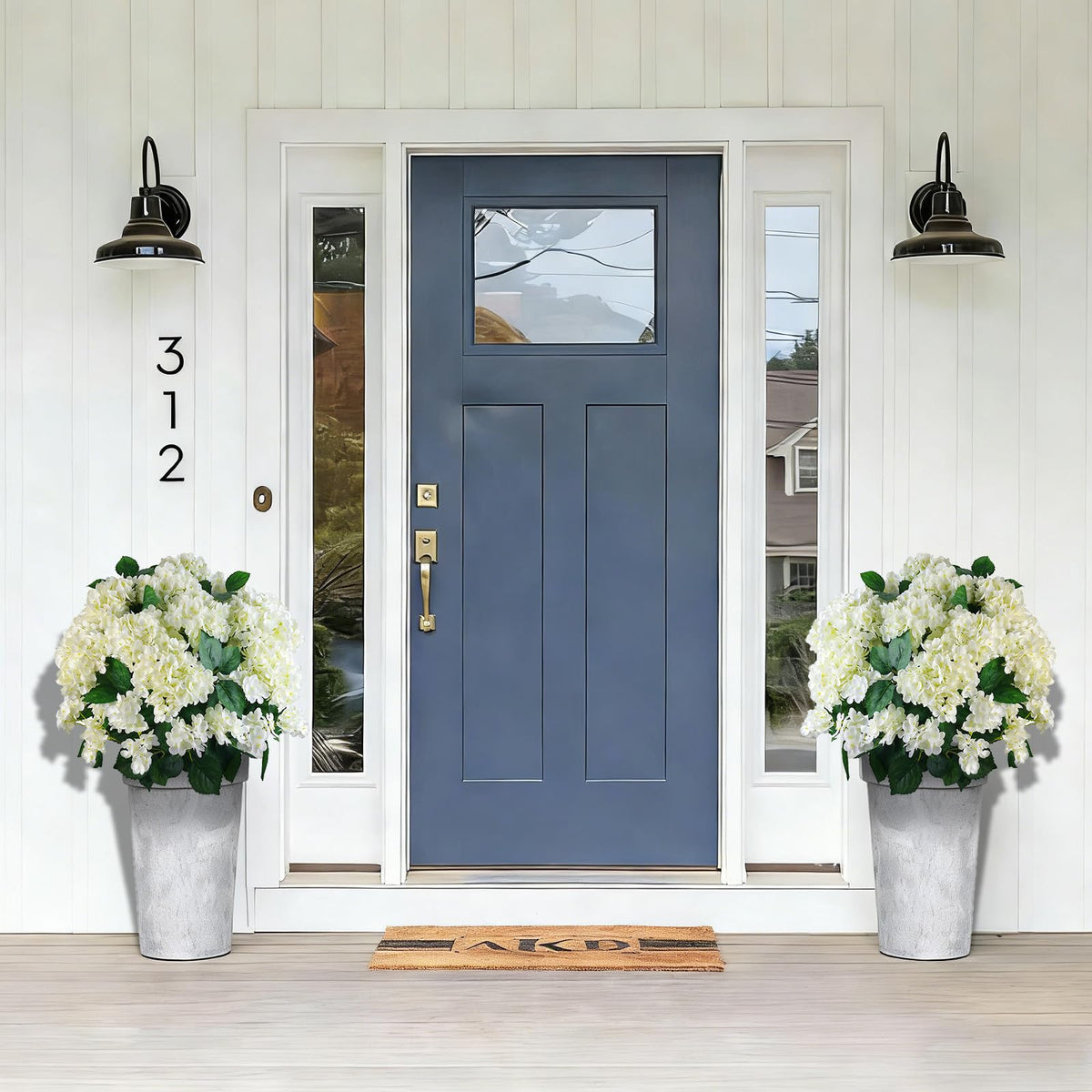 Artificial Outdoor Hydrangeas, view 5