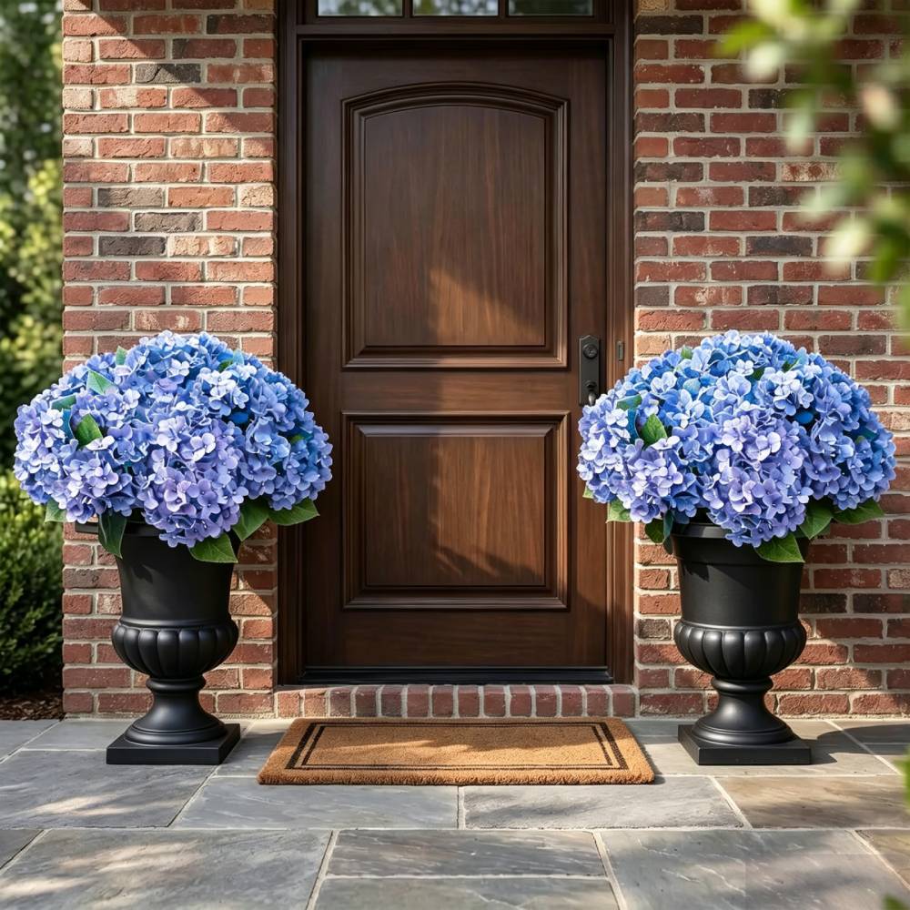 Artificial Outdoor Hydrangeas, view 9