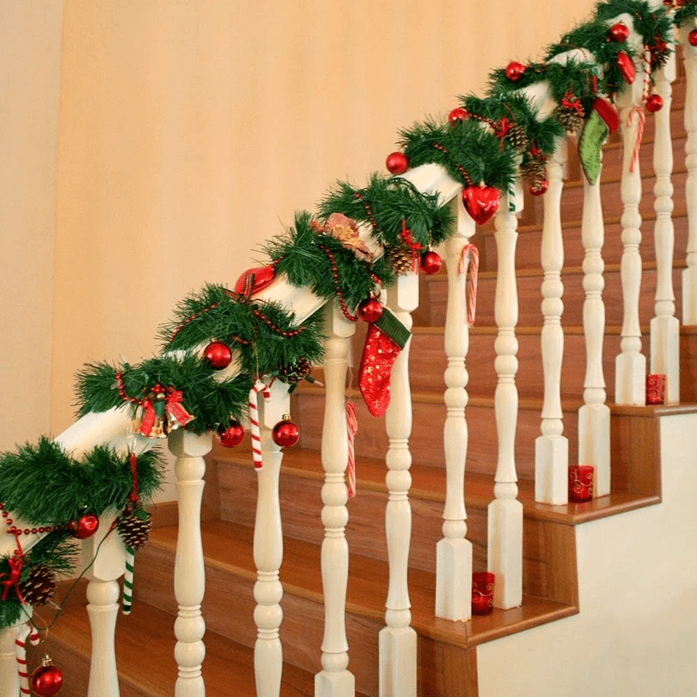 Artificial Pine Garland 50 ft, view 3