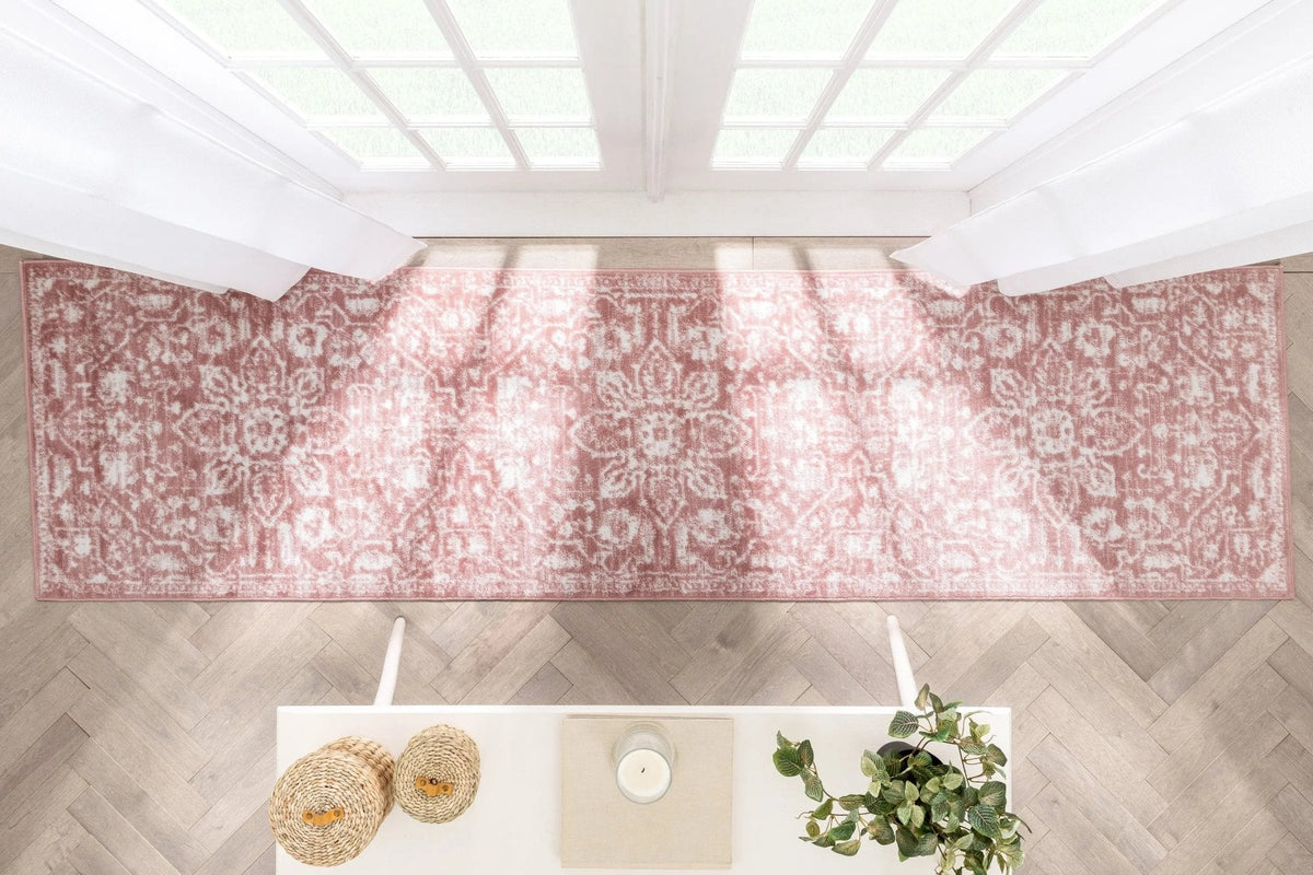 Blush Vintage Medallion Rug, view 10