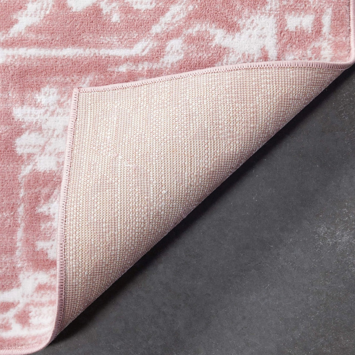 Blush Vintage Medallion Rug, view 5
