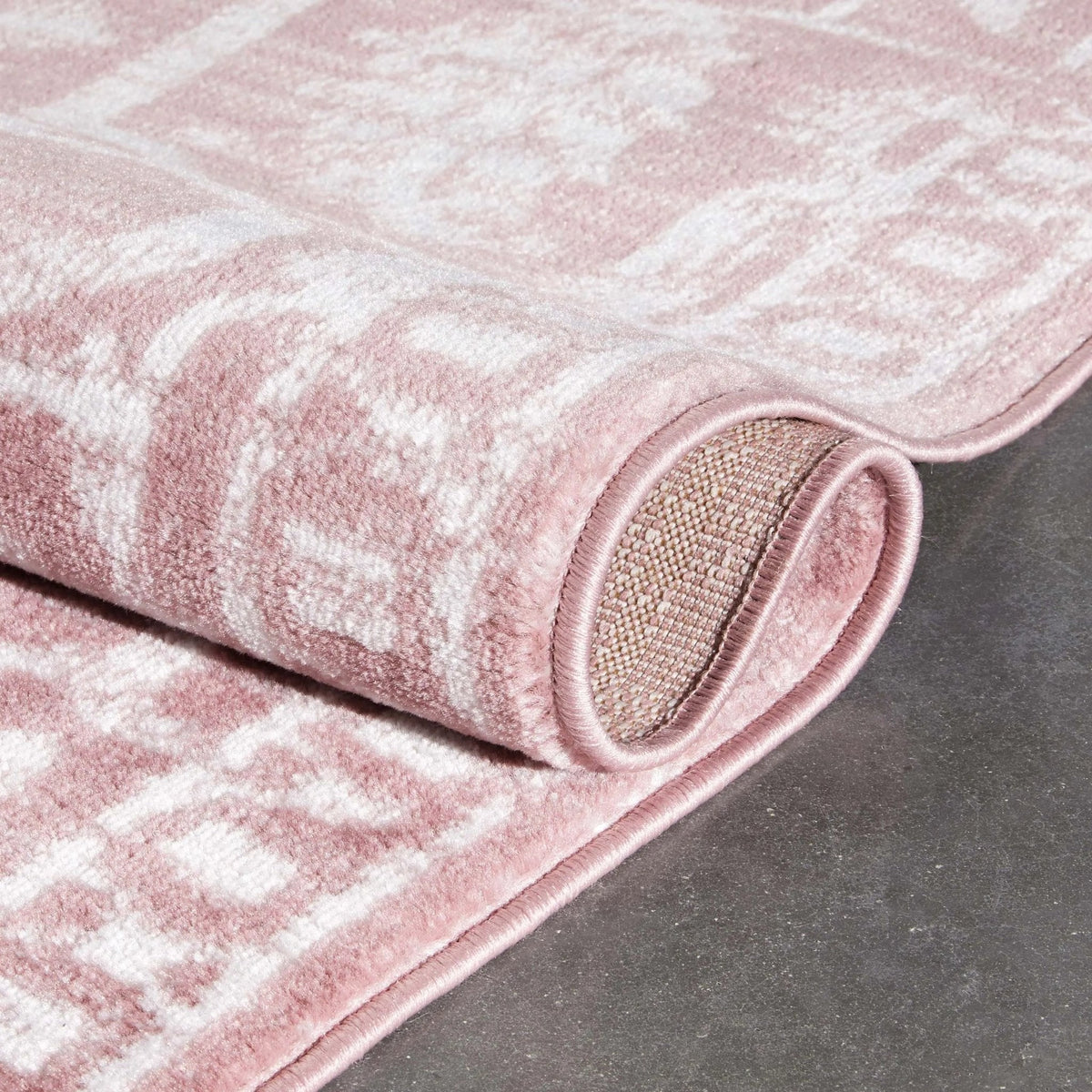 Blush Vintage Medallion Rug, view 6