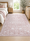 Blush Vintage Medallion Rug, main photo