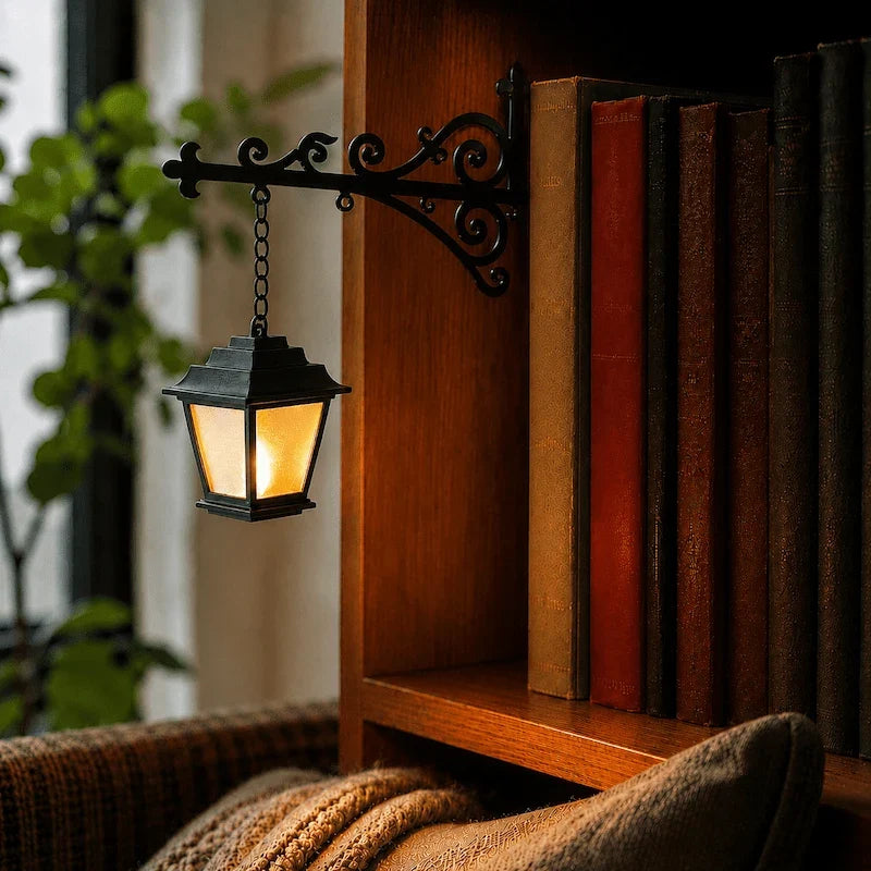 Bookshelf Lantern Light, view 3