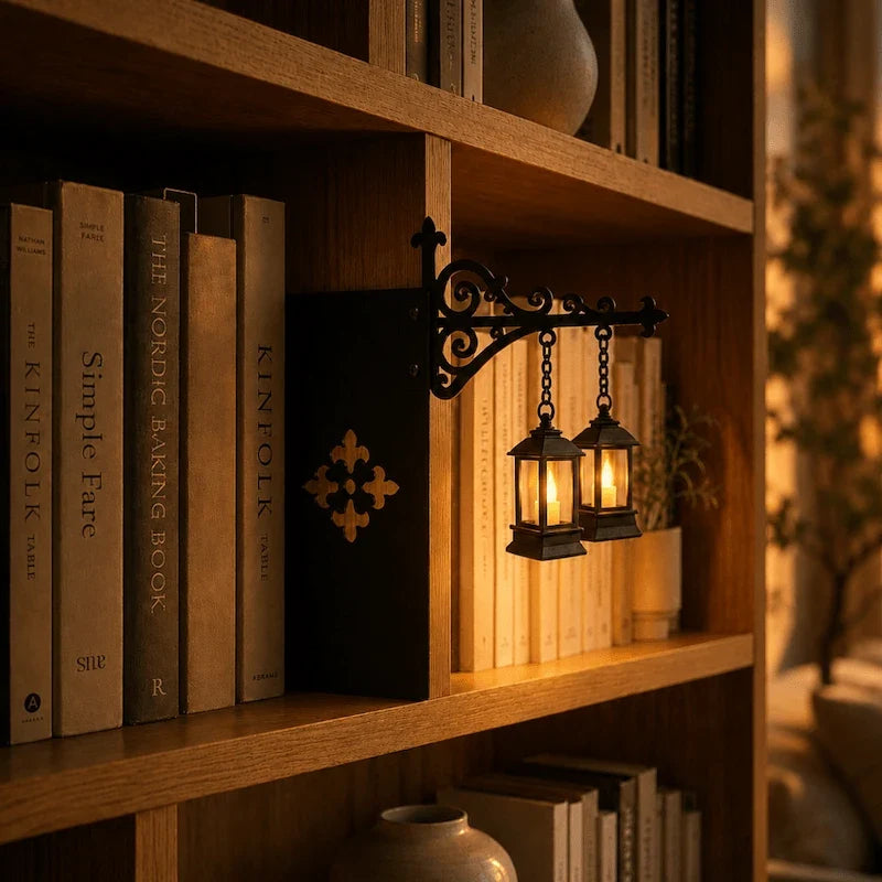 Bookshelf Lantern Light, view 5