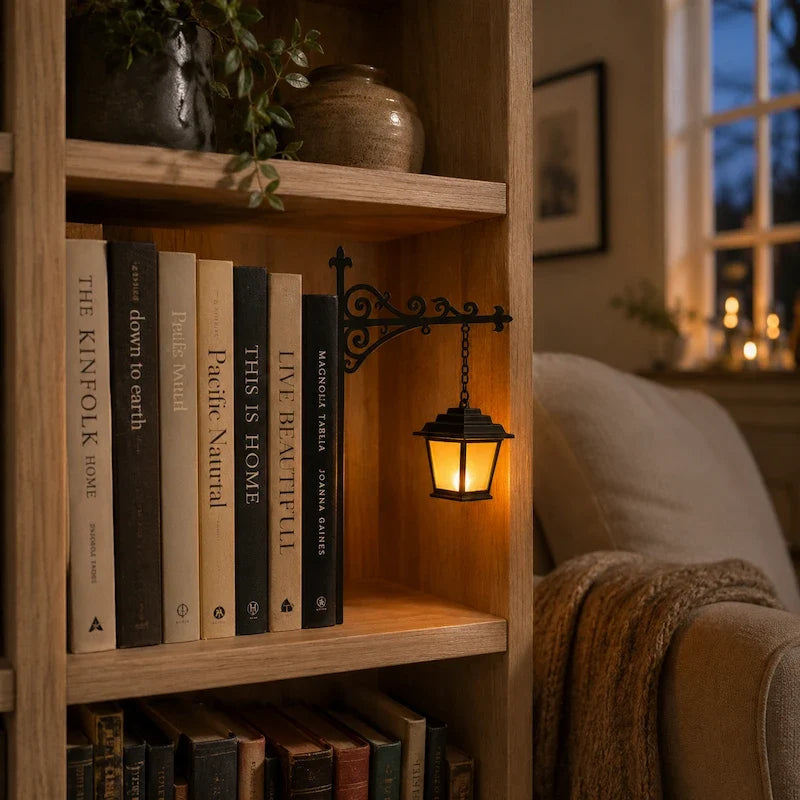 Bookshelf Lantern Light, view 7