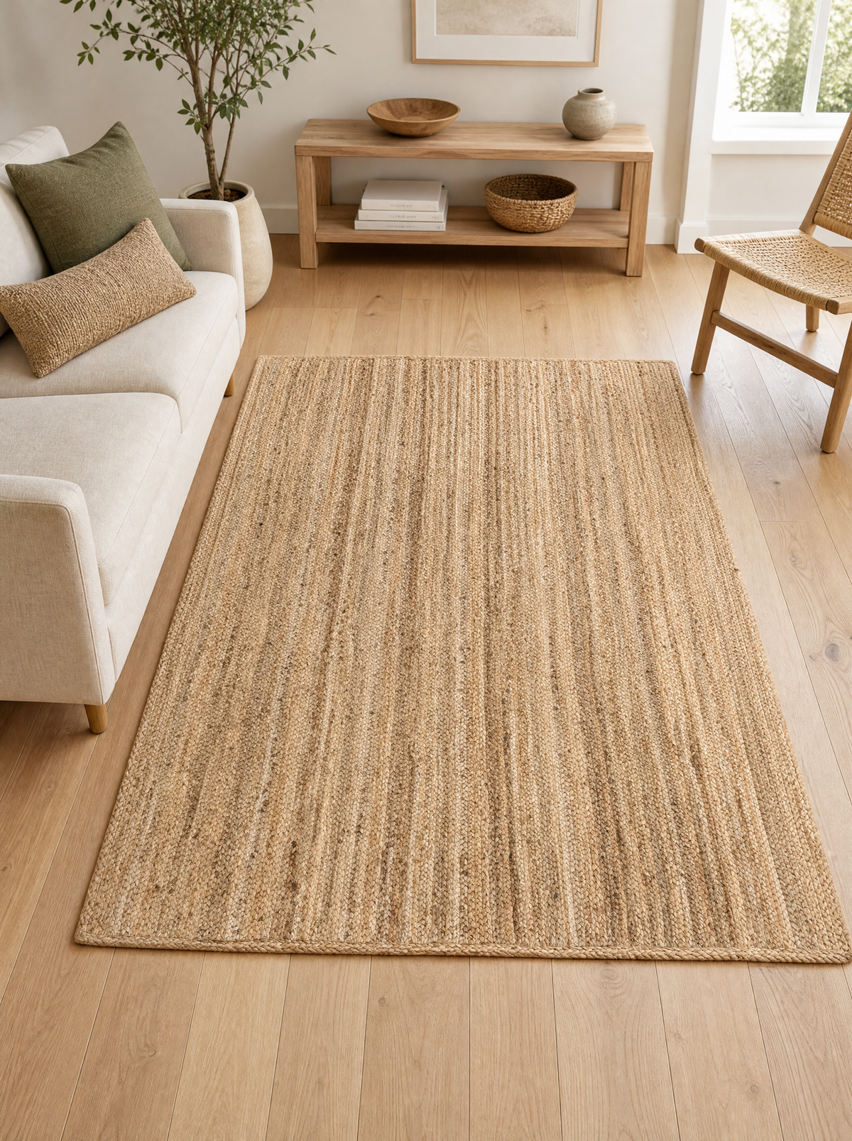Braided Jute Rug, main photo