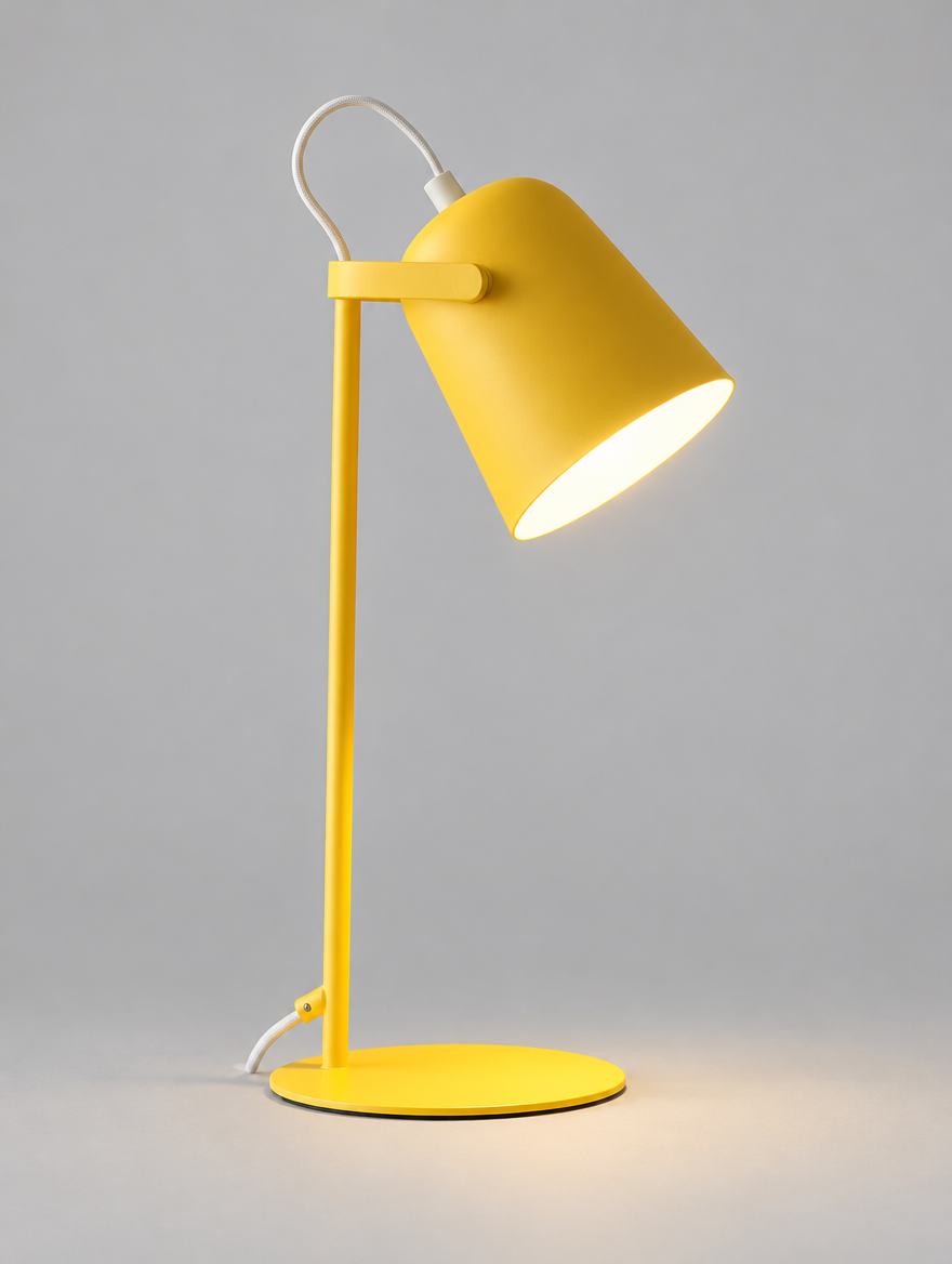 Table Lamp, product photo on a light grey background