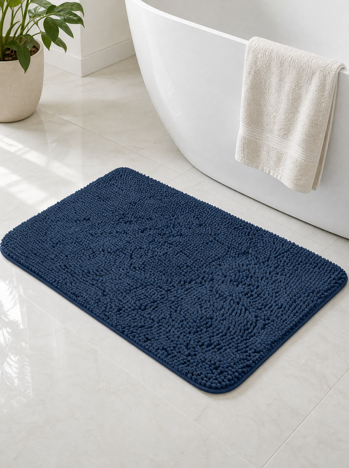 Chenille Shag Bath Rug, main photo