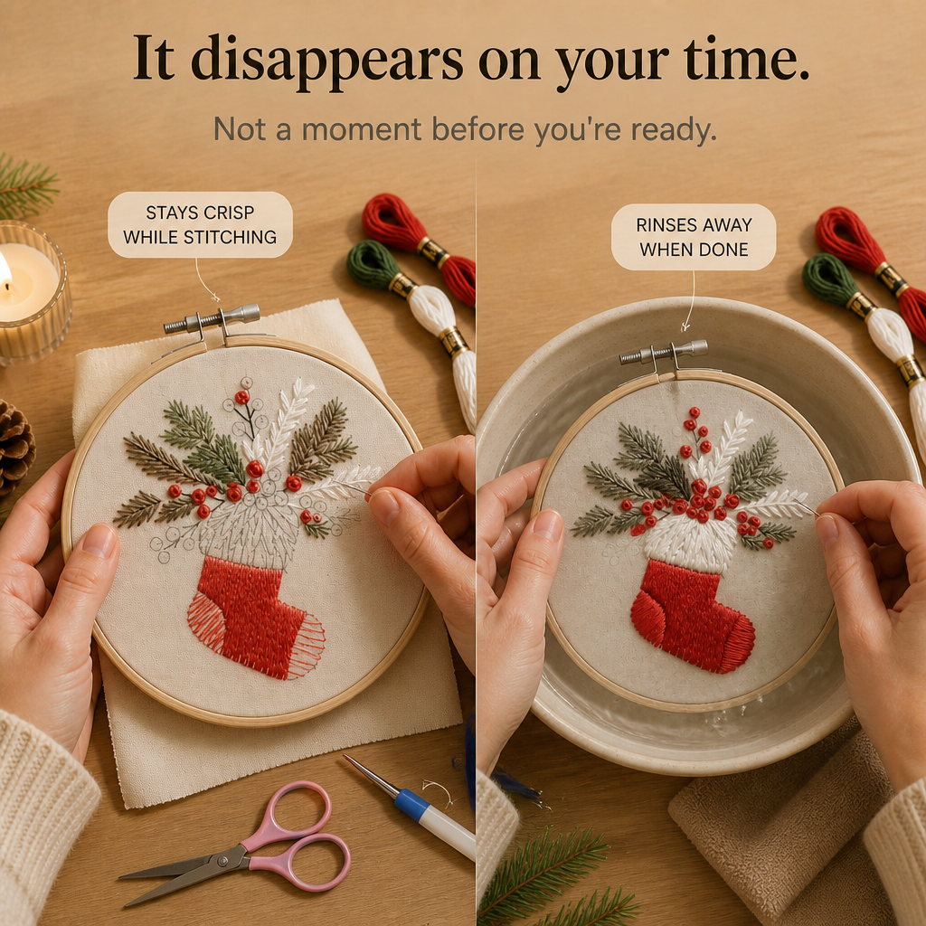 Christmas Embroidery Hoop Kit, view 8