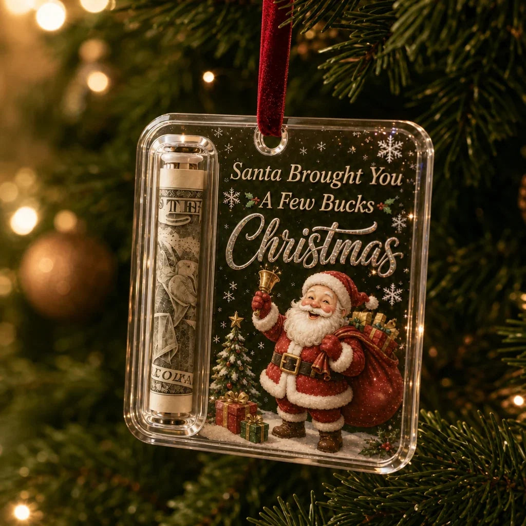 Christmas Money Holder Ornament, view 1